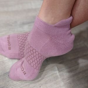 Bombas Pink Ankle Socks
